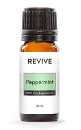 Revive Essential Oils Menthe Poivrée, flacon 10 ml pour aromathérapie et soin.