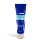 REVIVEEO Sore No More crème apaisante au menthol pour un refroidissement ciblé et relief temporaire.