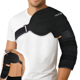 REVIX bande-glace epaule-lanceur, compression ciblée pour récupération après match