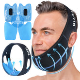REVIX bandeau glace dents sages 3D couture – ajustement précis après extraction.