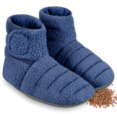 Chaussons REVIX réchauffants en micro-ondes, chaleur durable pour pieds froids.