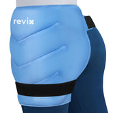 REVIX compresse glace hanche XL, refroidissement ciblé et durable pour la hanche.