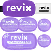 Compresses gel REVIX, ensemble de 5, récupération rapide après l’effort.