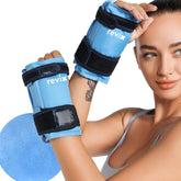 REVIX gel-glace poignet ensemble 2 pièces pour soulager après activité