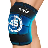 REVIX Genou avec grille de gel pour une fraîcheur ciblée et durable.