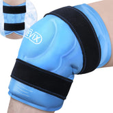 Bandeau genou REVIX XXXL avec glace pour couverture complète et soulagement potentiel.