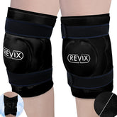 REVIX genou XXXL : couverture avant et arrière pour un refroidissement ciblé.