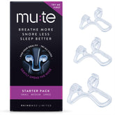 Rhinomed Mute dilatateur nasal discret favorisant une respiration nocturne meilleure.