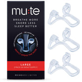 Rhinomed Mute dilateur nasal ajustable pour droit et gauche, ajustement personnalisé pour sommeil plus calme