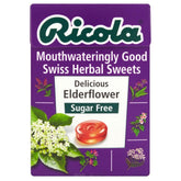 Ricola fleur de sureau, emballage 45 g, pratique à emporter.