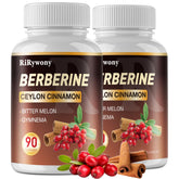 RiRywony Health Berberine – gélules Cannelle de Ceylan – soutien digestif potentiel