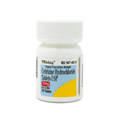 Rising Cetirizine: boîte 100 tablettes pour un soulagement allergique durable.
