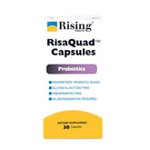 Rising Health Risaquad 230mg – bouteille de gélules, soutien potentiel intestinal.