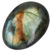Rockcloud Labradorite, pierres palmes irrégulières, pour détendre l'esprit lors de la méditation.