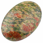 Rockcloud pierre oval worry stone poche velours: geste apaisant en déplacement.
