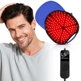 ROMISA Cap Lumière Rouge sur le visage, utilisation domestique confortable.