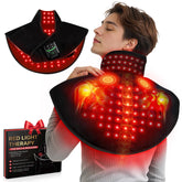 ROMISA cou therapie lumiere rouge sans-fil pour détendre le cou et les épaules