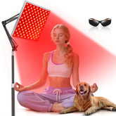 ROMISA lampe thérapie rouge et infrarouge, action profonde sur peau et muscles.