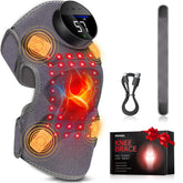 ROMISA Upgraded Pro Genou: bande lumineuse rouge pour relaxation à domicile.