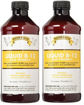 Flacon Rooster Booster B-12 liquide pour volaille, présentation du format 16 onces