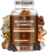 RTMGOB Gommes champignons en bouteille montrant la texture naturelle et l’aspect du produit