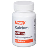 Rugby Laboratories Calcium 600 mg – boîte : soutien quotidien des os.
