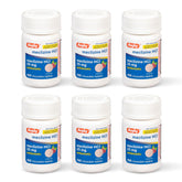 Bouteille Rugby Laboratories avec comprimés masticables Meclizine pour nausées de voyage