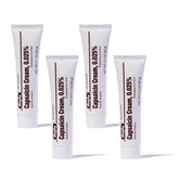 Crème capsaicine 0,025% de Rugby Laboratories, tube prêt pour une application ciblée sur la douleur.