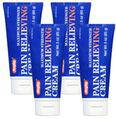 RUGBY LABORATORIES - Flacon 3 oz crème analgésique, soulagement temporaire des douleurs.