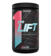 Rule 1 Pre-LIFT : bouteille Snow Cone prête pour une séance énergique.