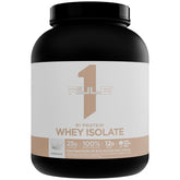 Rule 1 Proteine Whey Isolate – flacon naturel avec 25 g protéine par portion