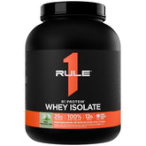 R1 Protéine isolée – emballage Menthe Chocolat chip, protéine pure et rapide à consommer.
