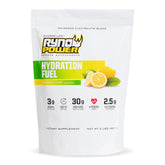 Ryno Power Hydration Fuel en emballage, goût citron-lime et hydratation pratique.