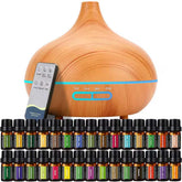 SACATR diffuseur aromathérapie 550 ml avec diffusion continue pour maison.