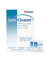 Safetec lingettes préhumidifiées pour lunettes—nettoie sans traces.