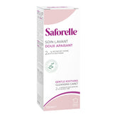 Saforelle gel-nettoyant doux 100 ml, nettoie en douceur et respecte l'équilibre intime.