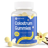 Sakpwer Colostrum Gummies Vanille IgG60, texture douce et avantage potentiel pour l imunité