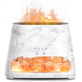 SALKING diffuseur ultrasonique et lampe de sel Himalayenne en marbre, ambiance relaxante