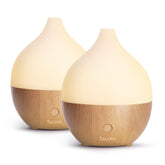 SALKING diffuseur-huile-ensemble-2-100ml pour une aromathérapie discrète chez soi.