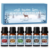 SALKING – flacon ambré d'huile hivernale pour diffusion d'ambiance chaleureuse