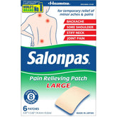 Patch Salonpas Grand emballage prêt à utiliser pour soulagement ciblé