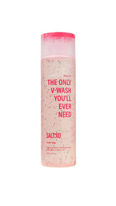 Salt-XO Yoni Gel Wash, flacon élégant pour l'équilibre intime et la fraîcheur.