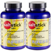 SaltStick Caps - Bouteille d'électrolytes pour soutenir l'hydratation lors d'efforts.