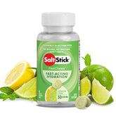 SaltStick électrolytique à mâcher, emballage, hydratation pratique avant l'entraînement.