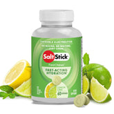 SaltStick FastChews citron-lime, boîte de 120 tablettes faciles à emporter.