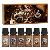 Huile parfum café vanille française SALUBRITO en bouteille pour diffusion d'ambiance.