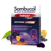 Boîte Sambucol Pastilles, pratique à emporter en voyage.