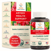 Sana Herbal Sciences Artere Balance – bouteille de capsules illustrant le soutien circulatoire.