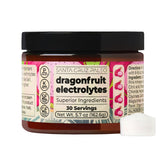 poudre électrolyte Santa Cruz Paleo au Dragon Fruit, hydratation fluide et naturelle.