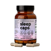 Bouteille Santa Cruz Paleo Sleep Caps, rituel nocturne calme.